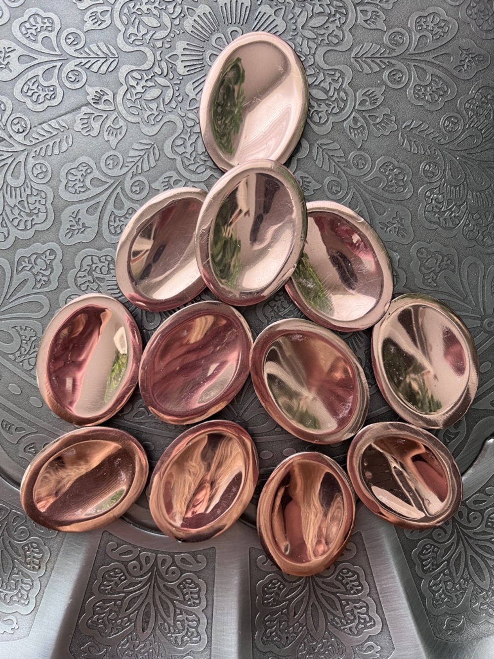 Copper worry stone - Picture 5 of 5
